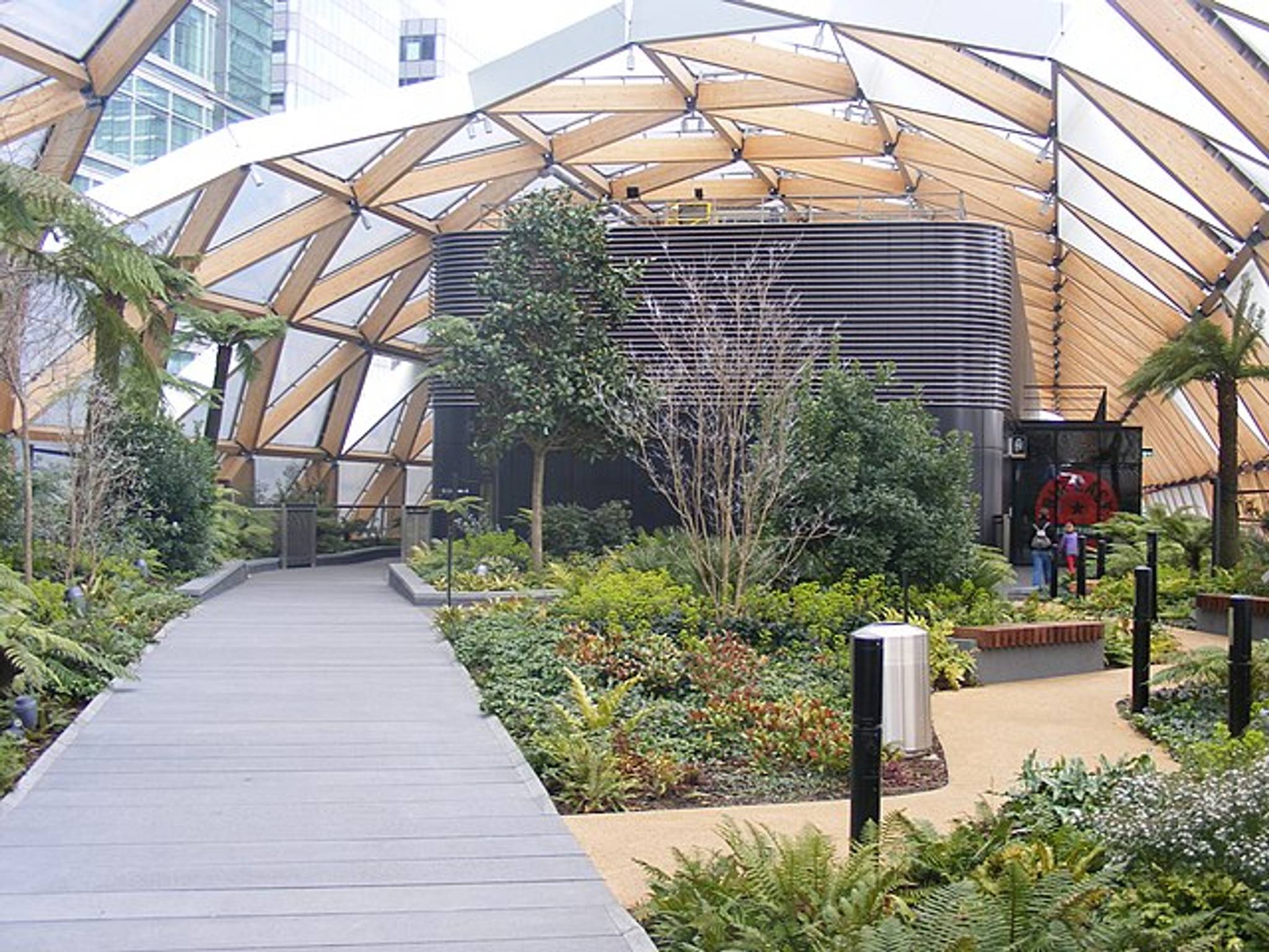 Crossrail Place Roof Garden