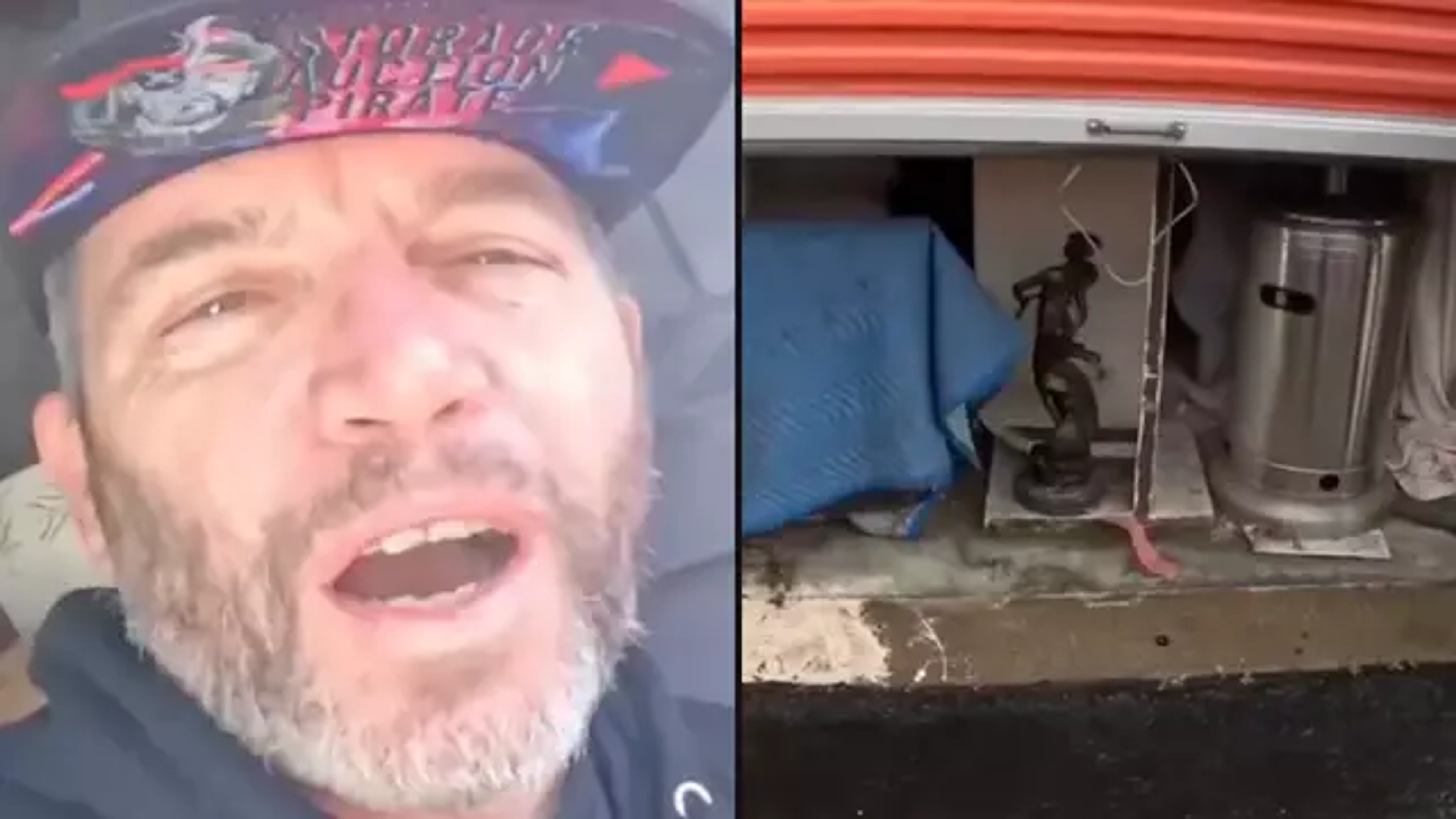 storage auction find rare statue with storage hunter