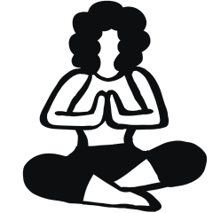 Woman doing yoga