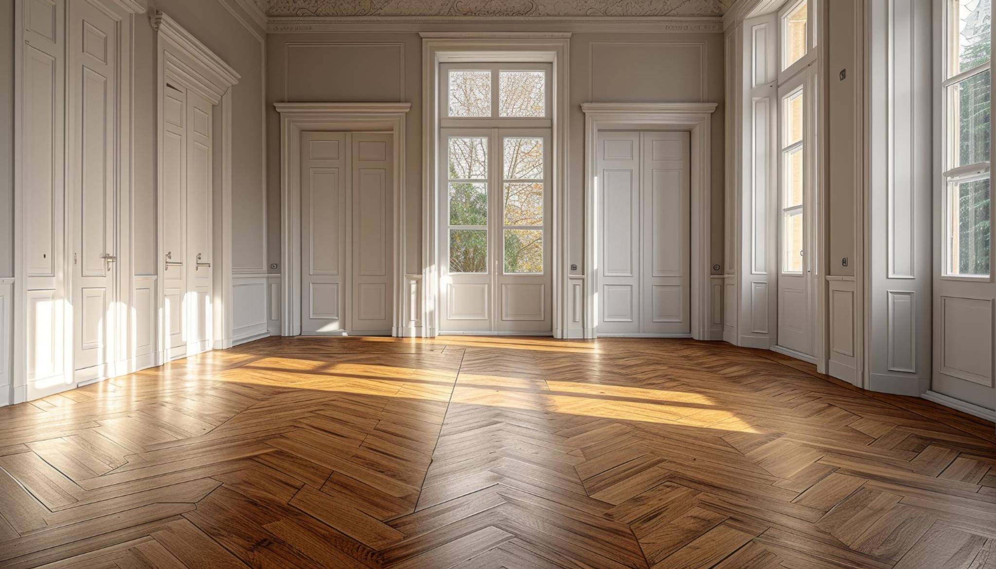 Clean, empty room