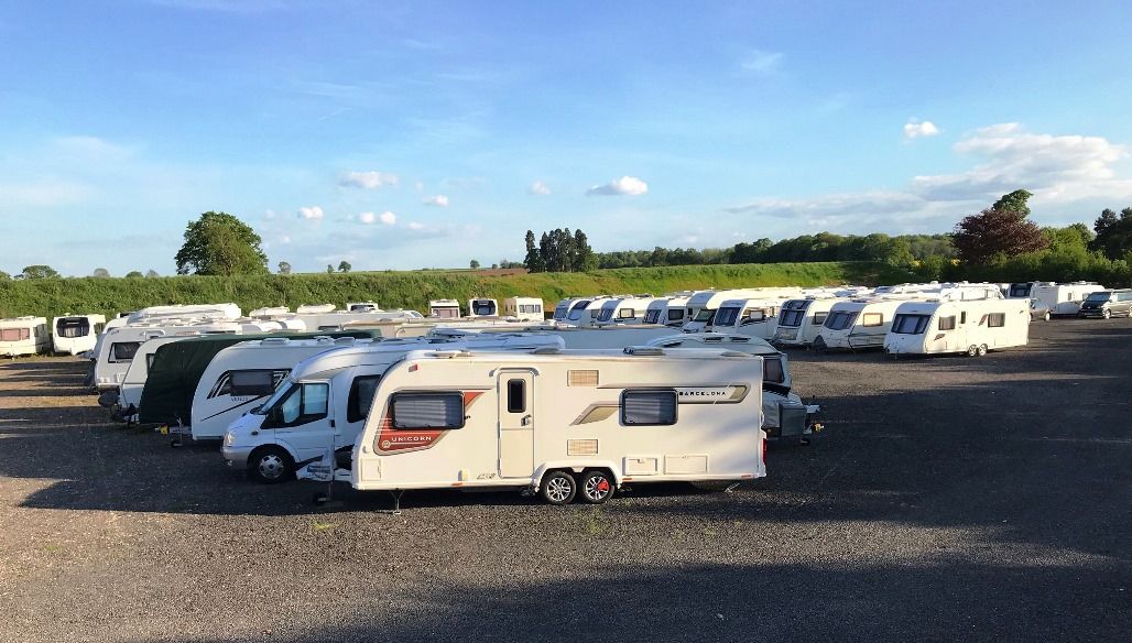 outdoor camper storage