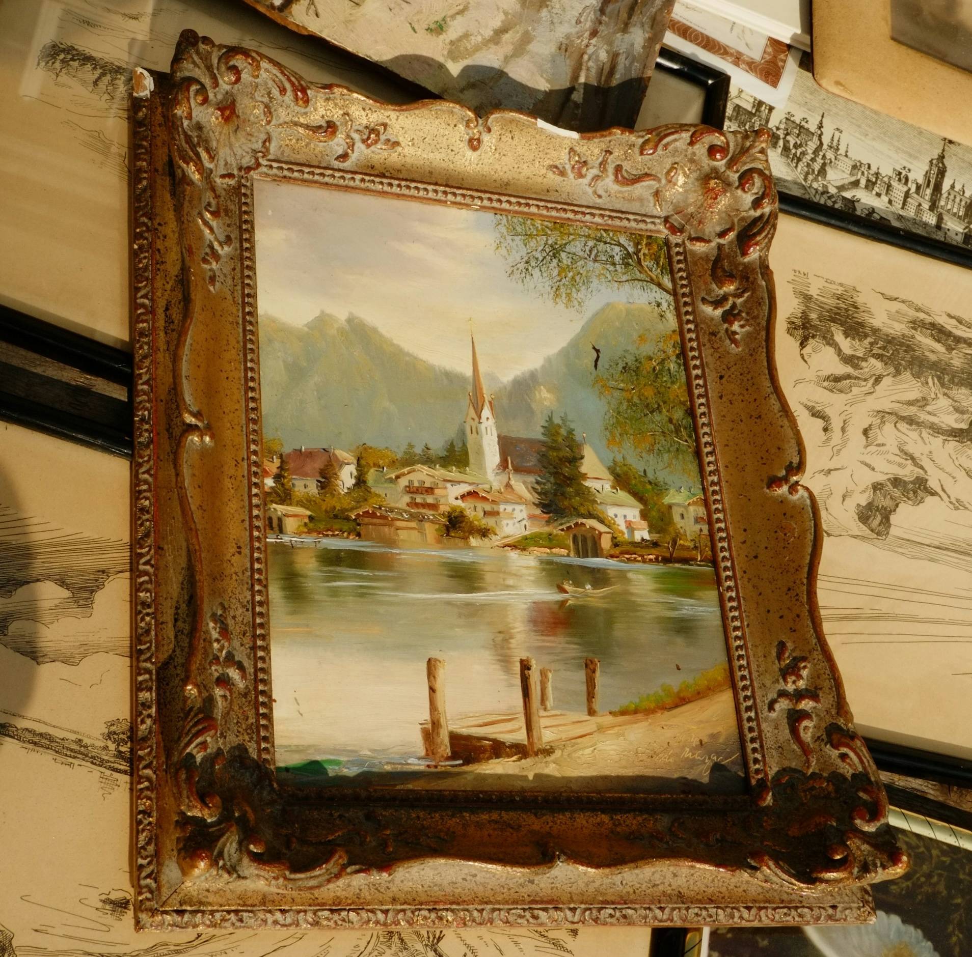 framed artwork