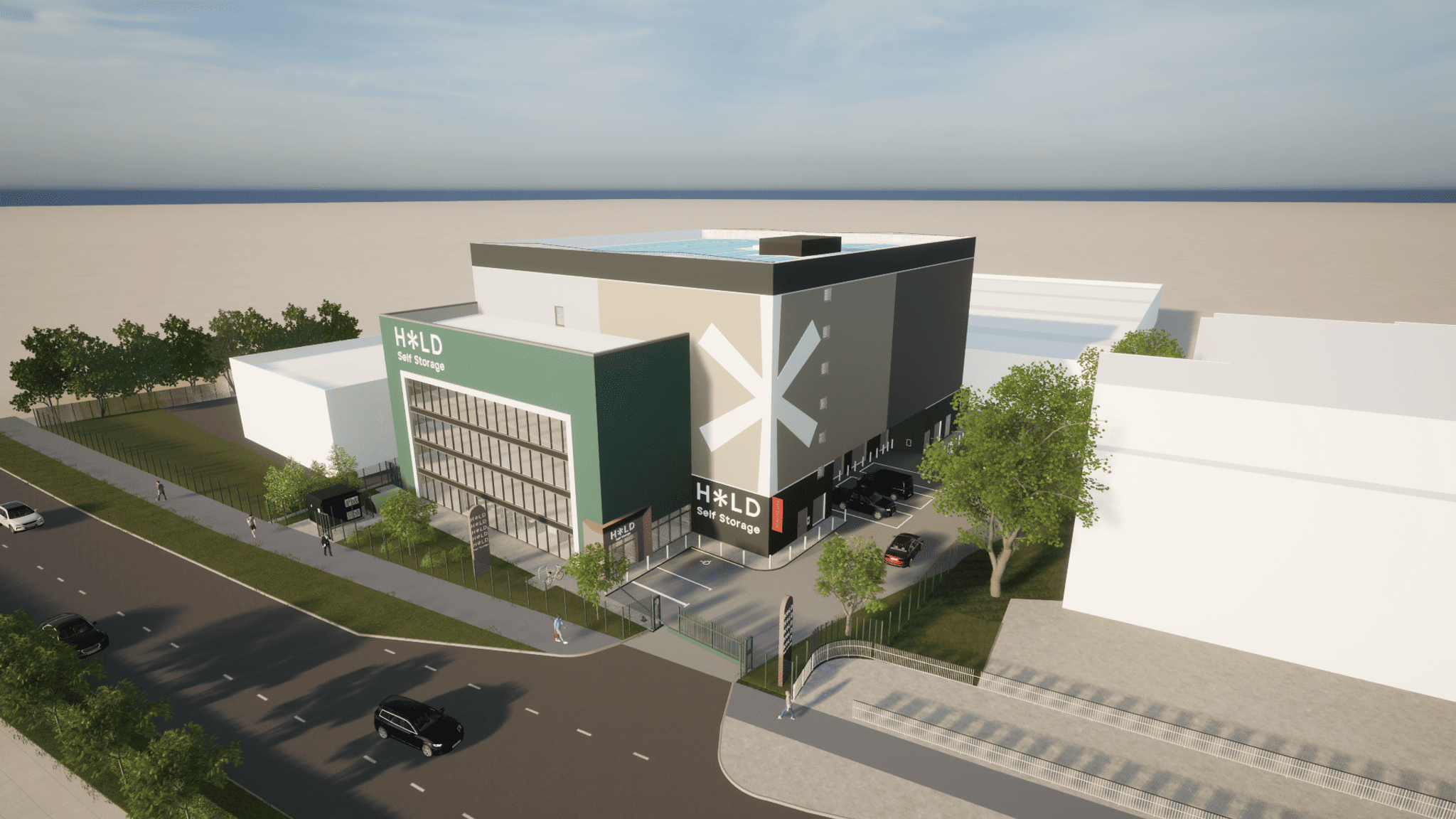 3d model of new ilford storage facility