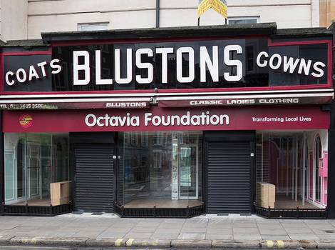 outside Blustons