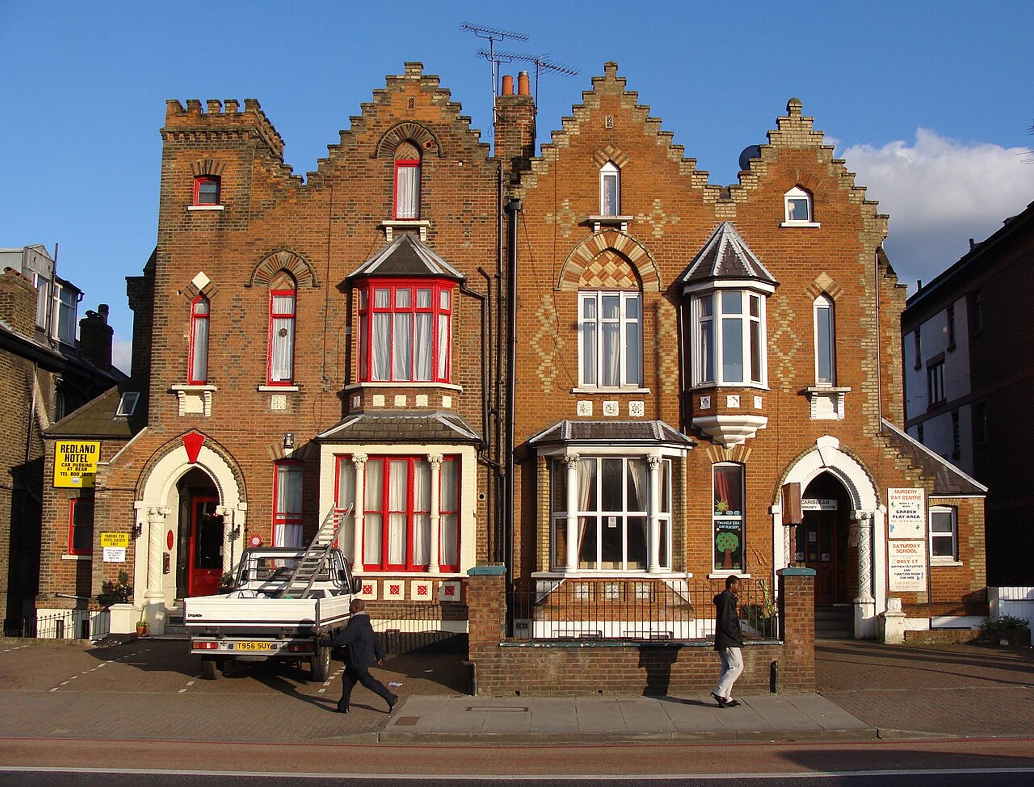 semi-dtached victorian houses