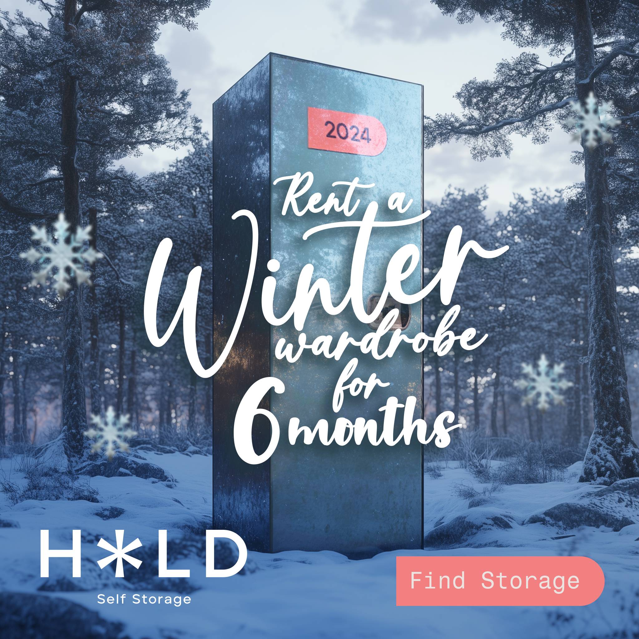 HOLD winter wardrobe storage unit