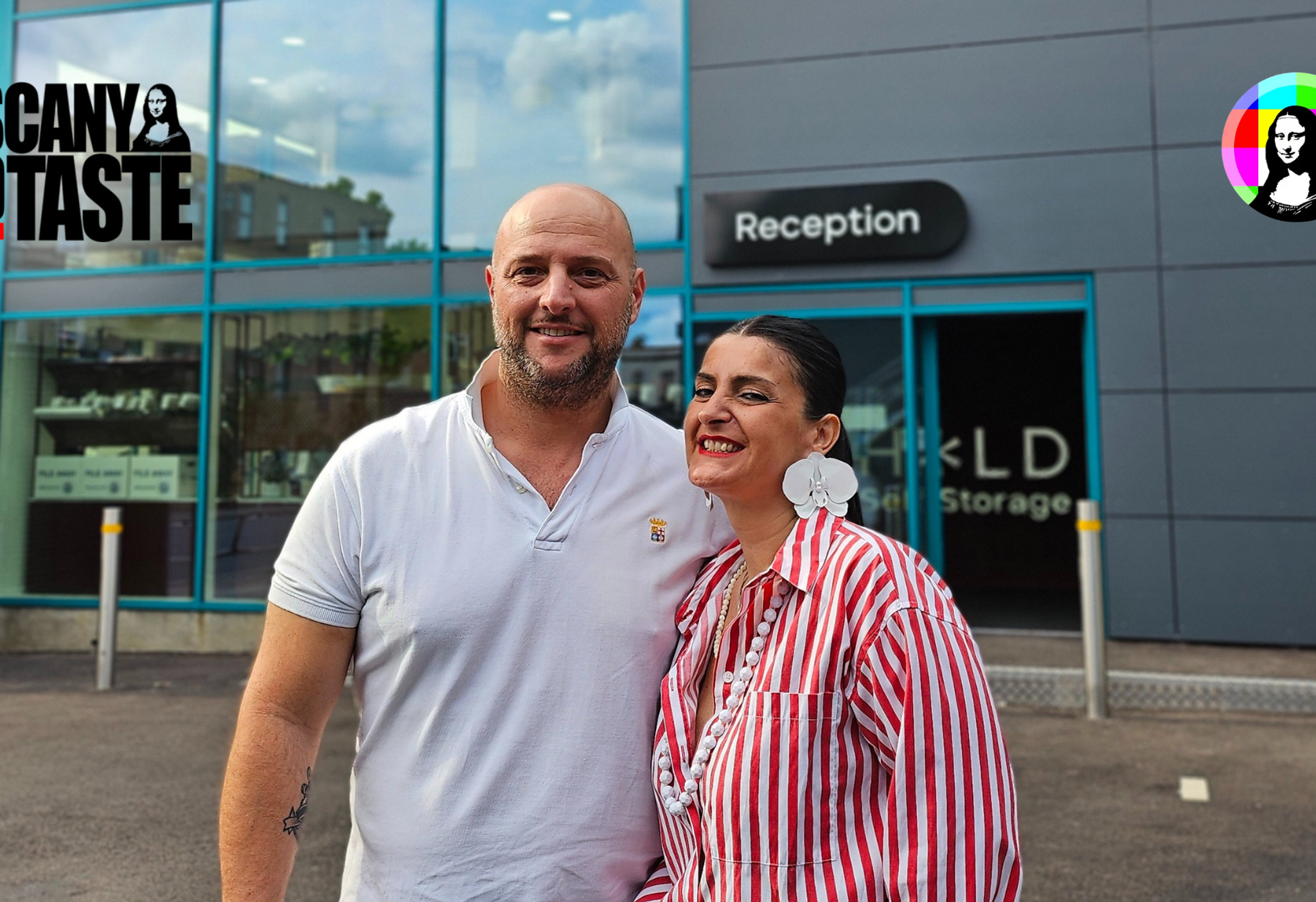 tuscany and taste market trader hold storage customers outside facility