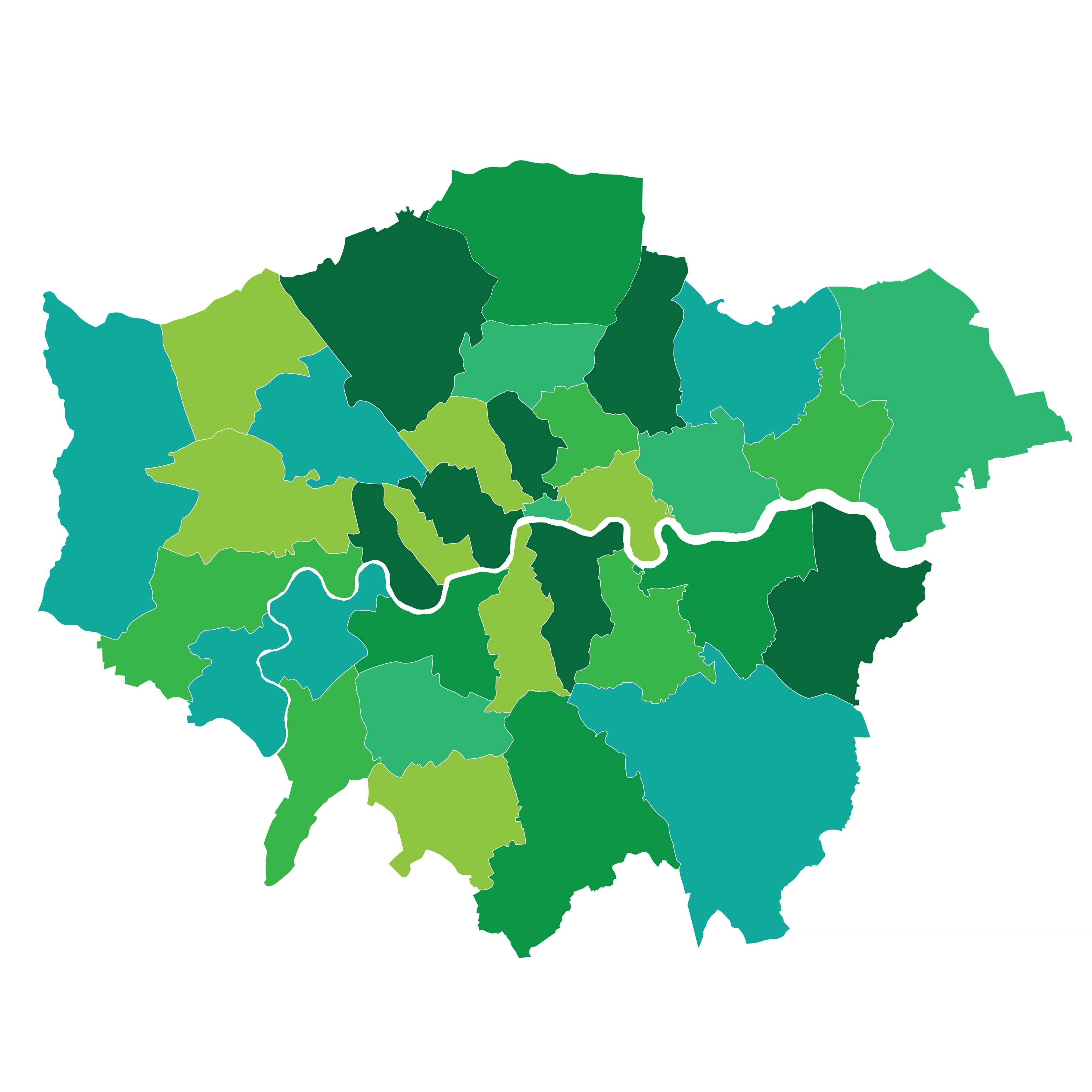 map of london