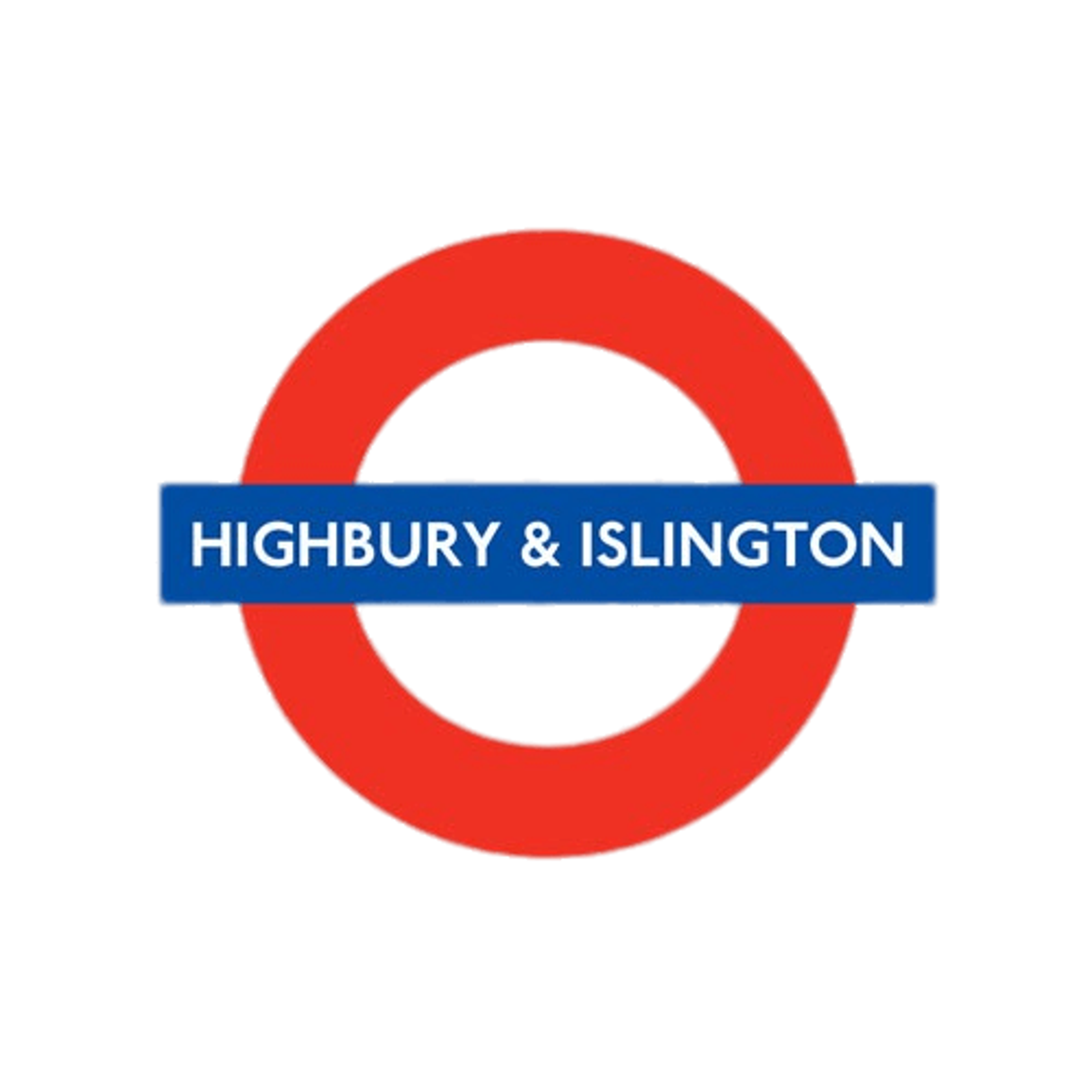 highbury and islington underground sign