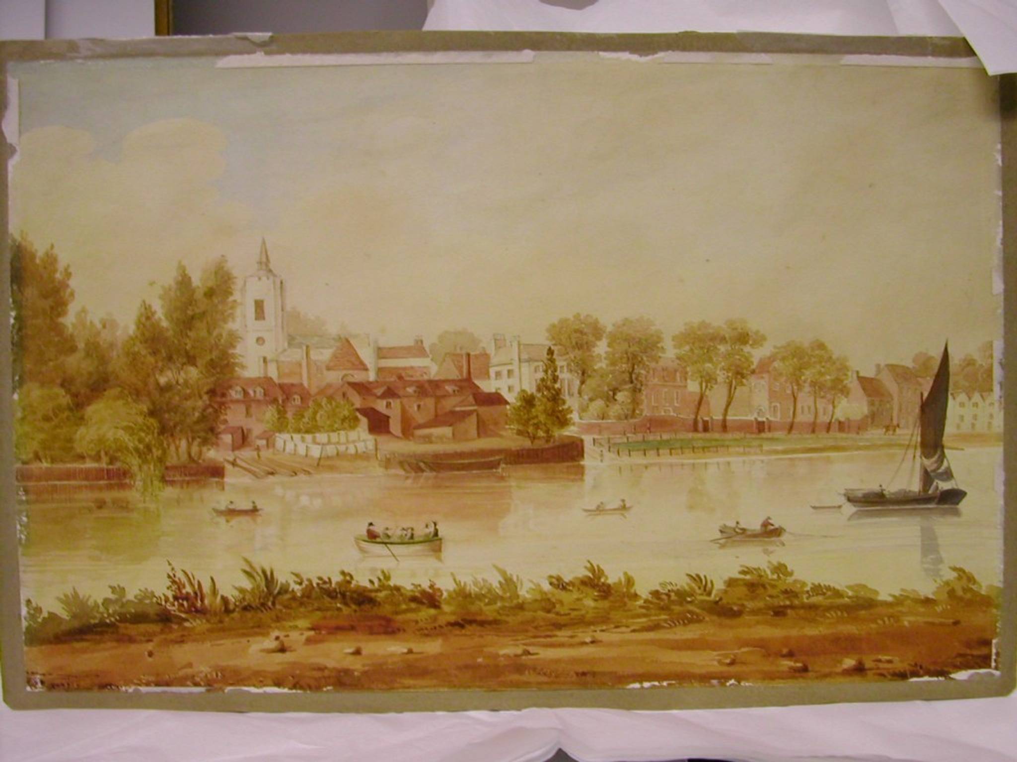 Chiswick, about 1870, by Elizabeth Isabella Smart