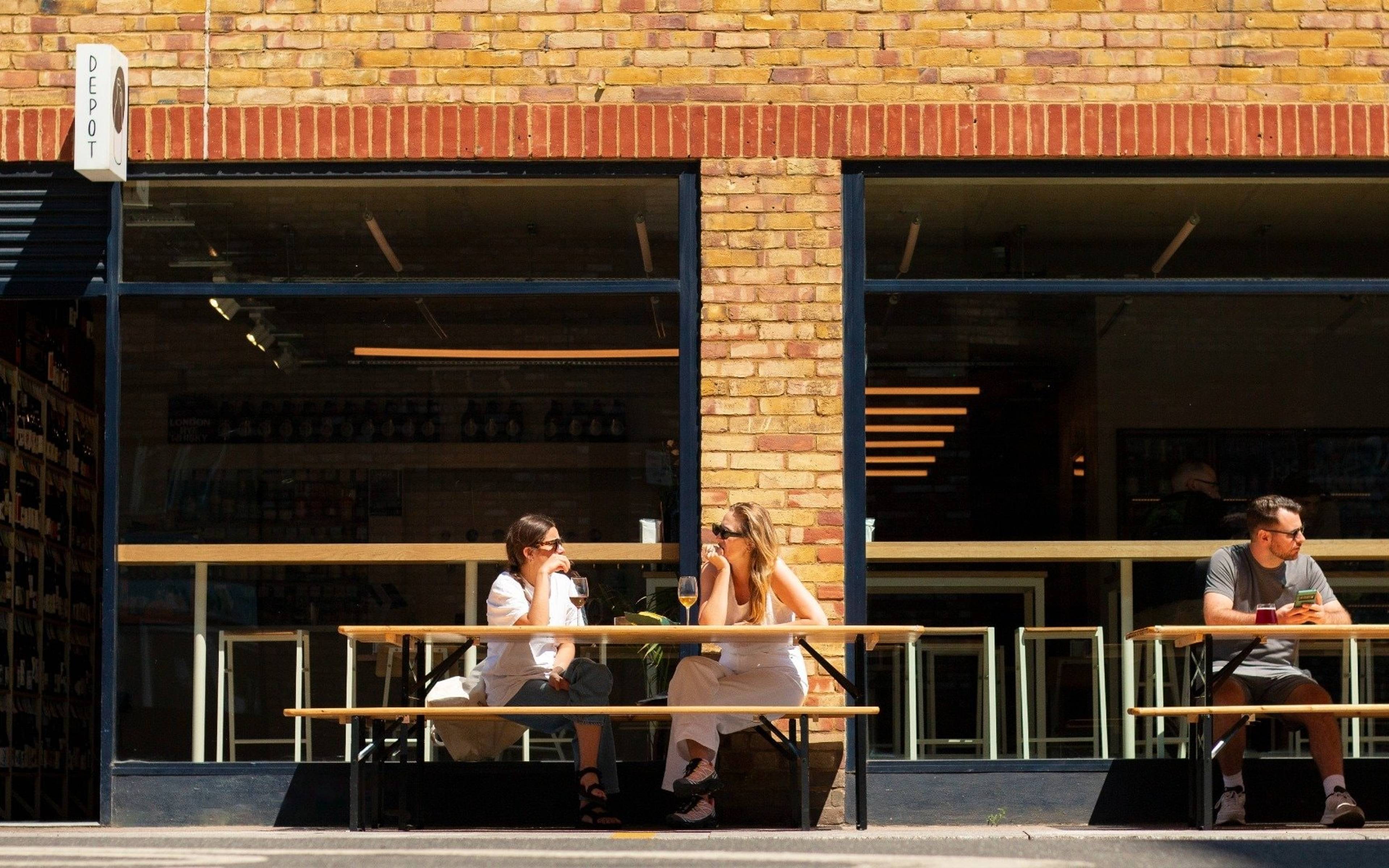 A branch of Clapton Craft near The Depot