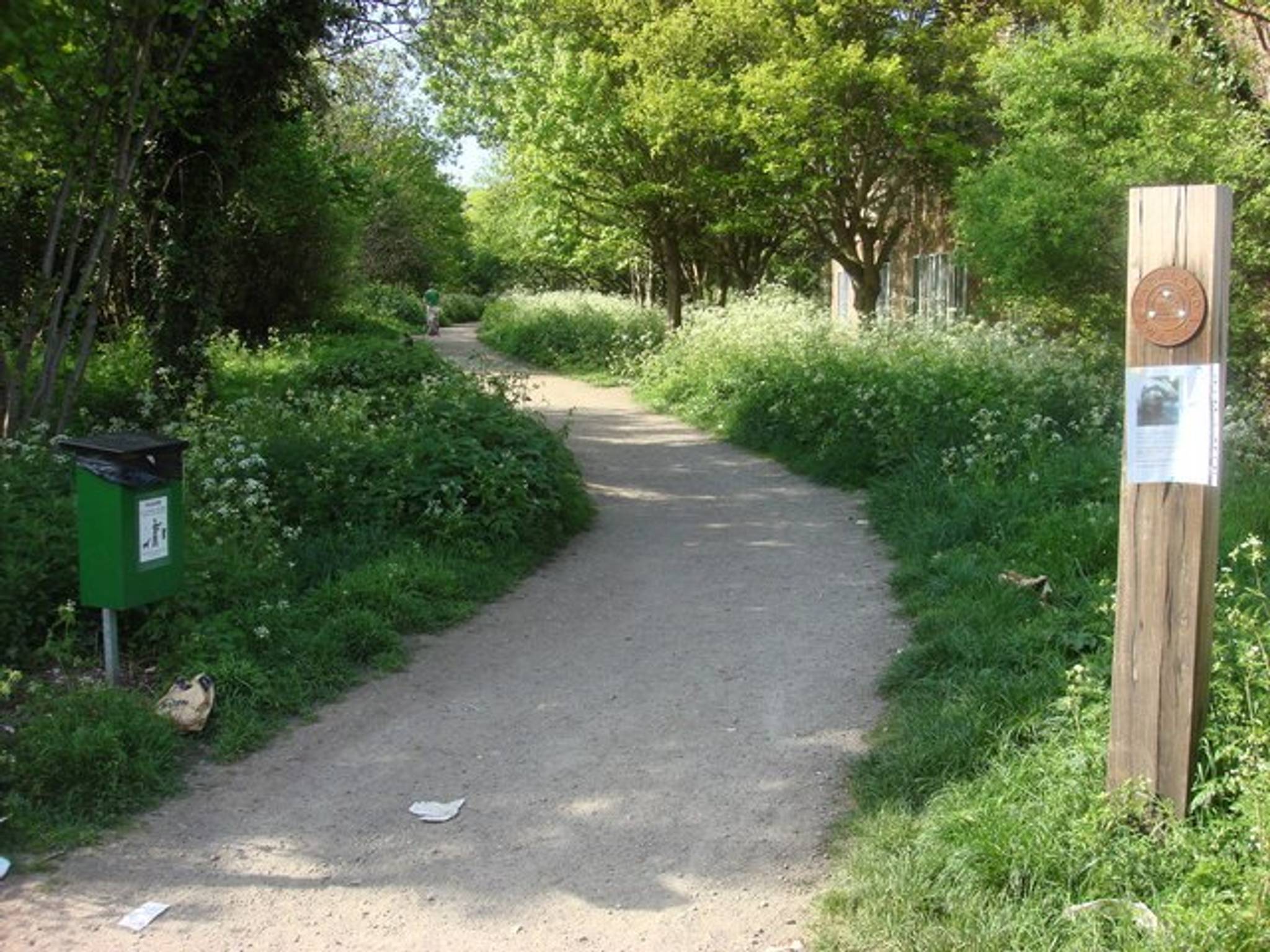 Entrance to Parkland Walk