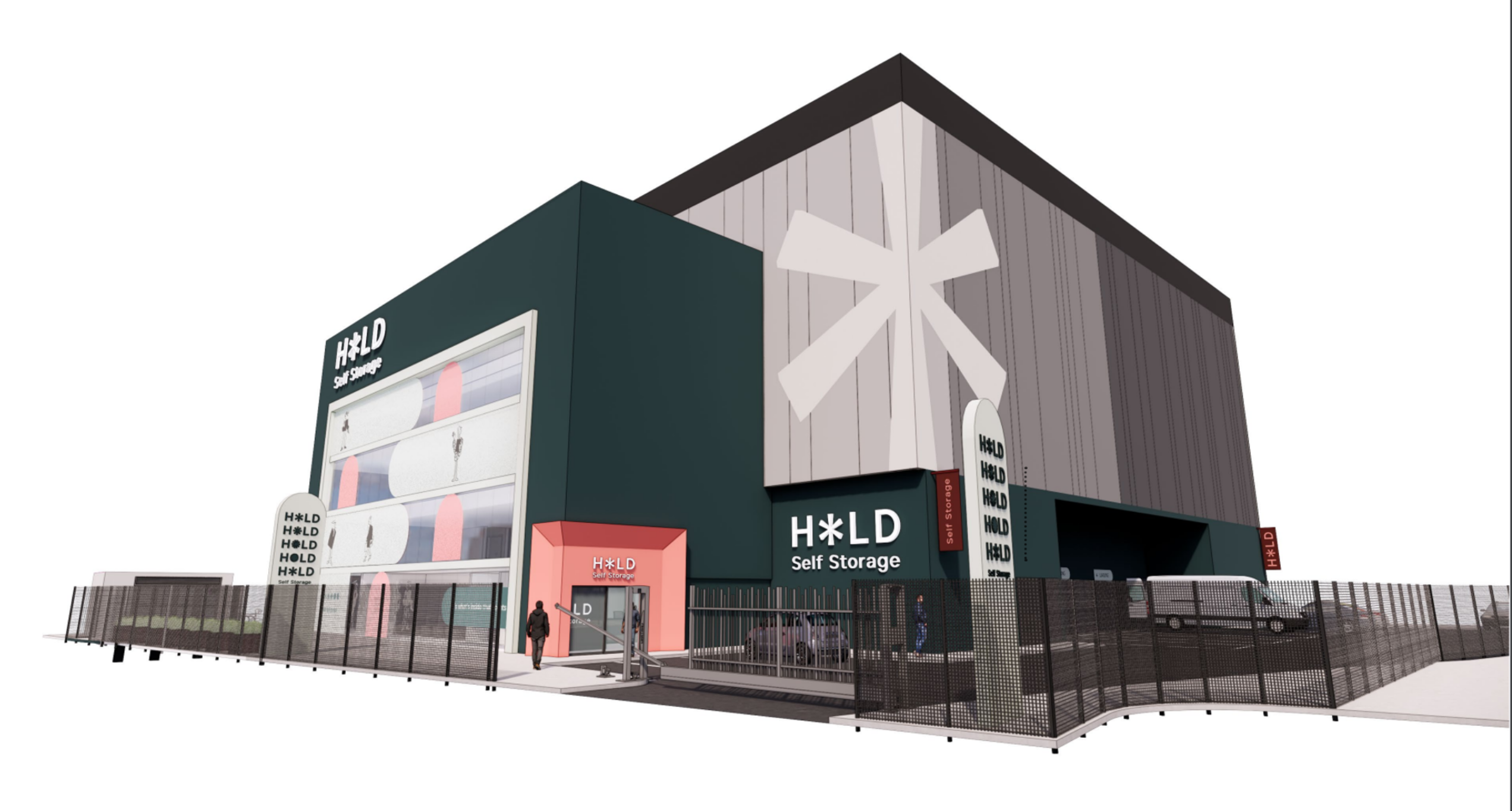 New hold storage facility 3d model