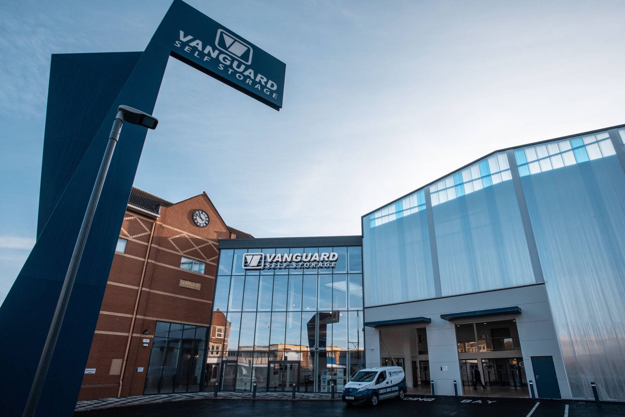 Vanguard self storage facility