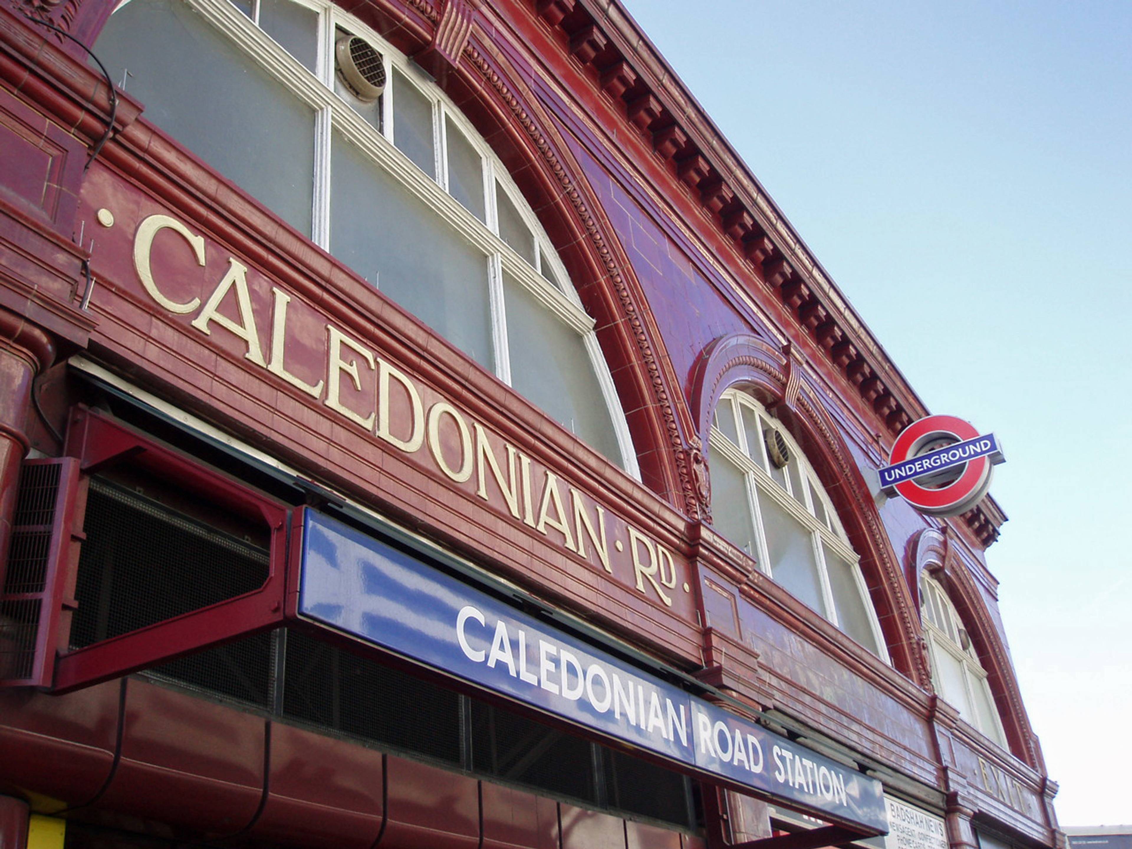 caledonian road tube station