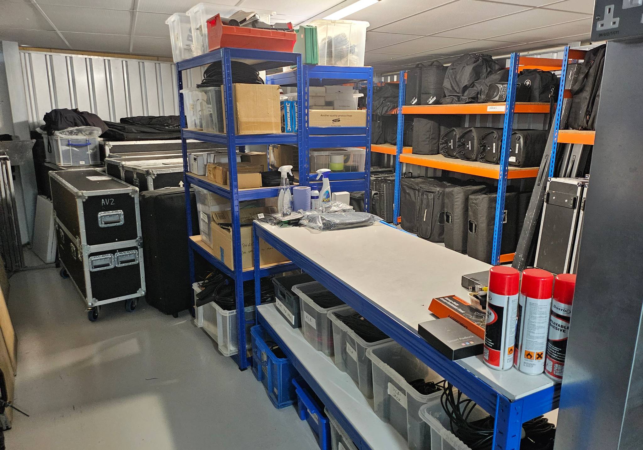 tool storage at HOLD