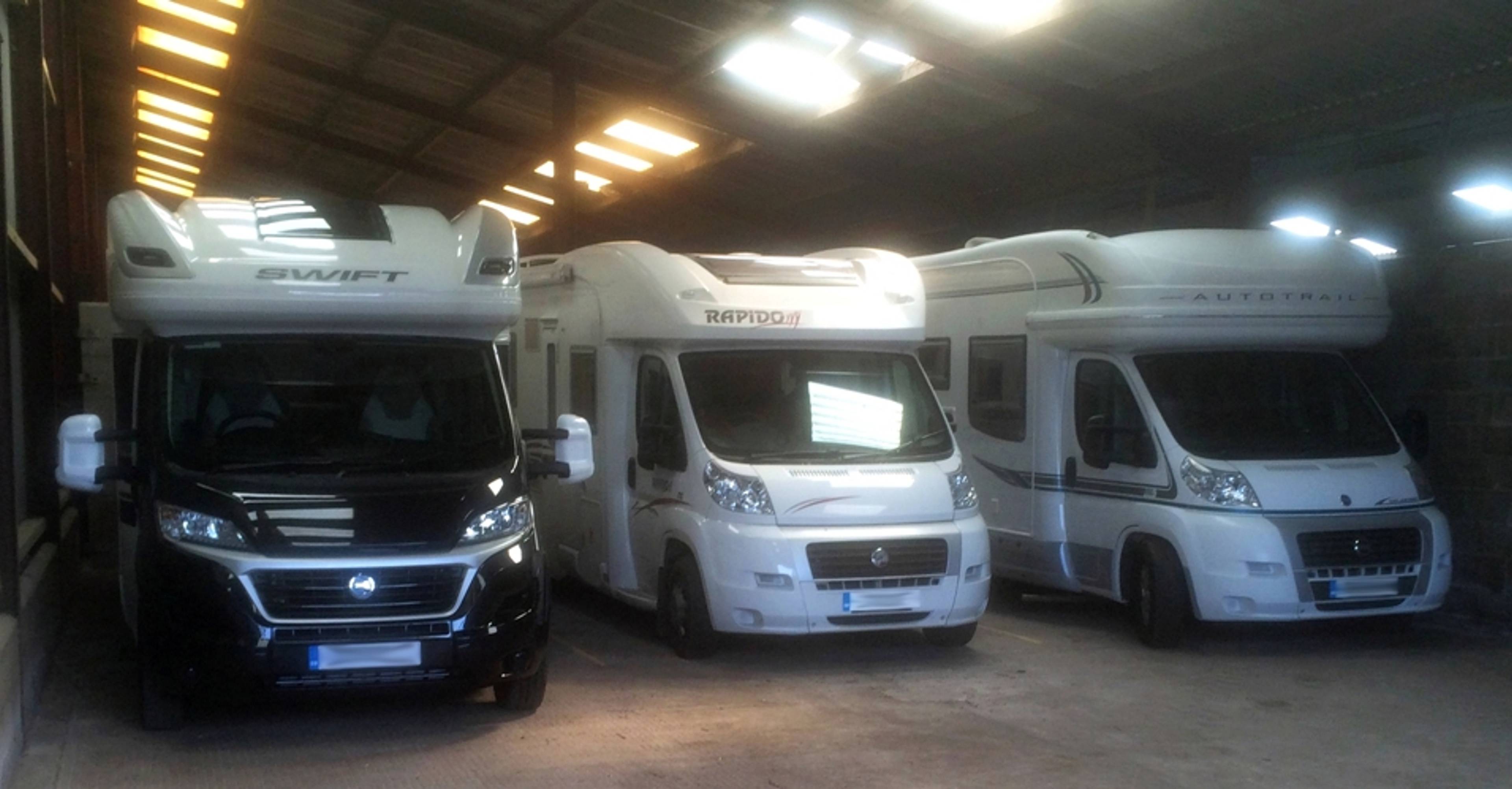indoor caravan storage