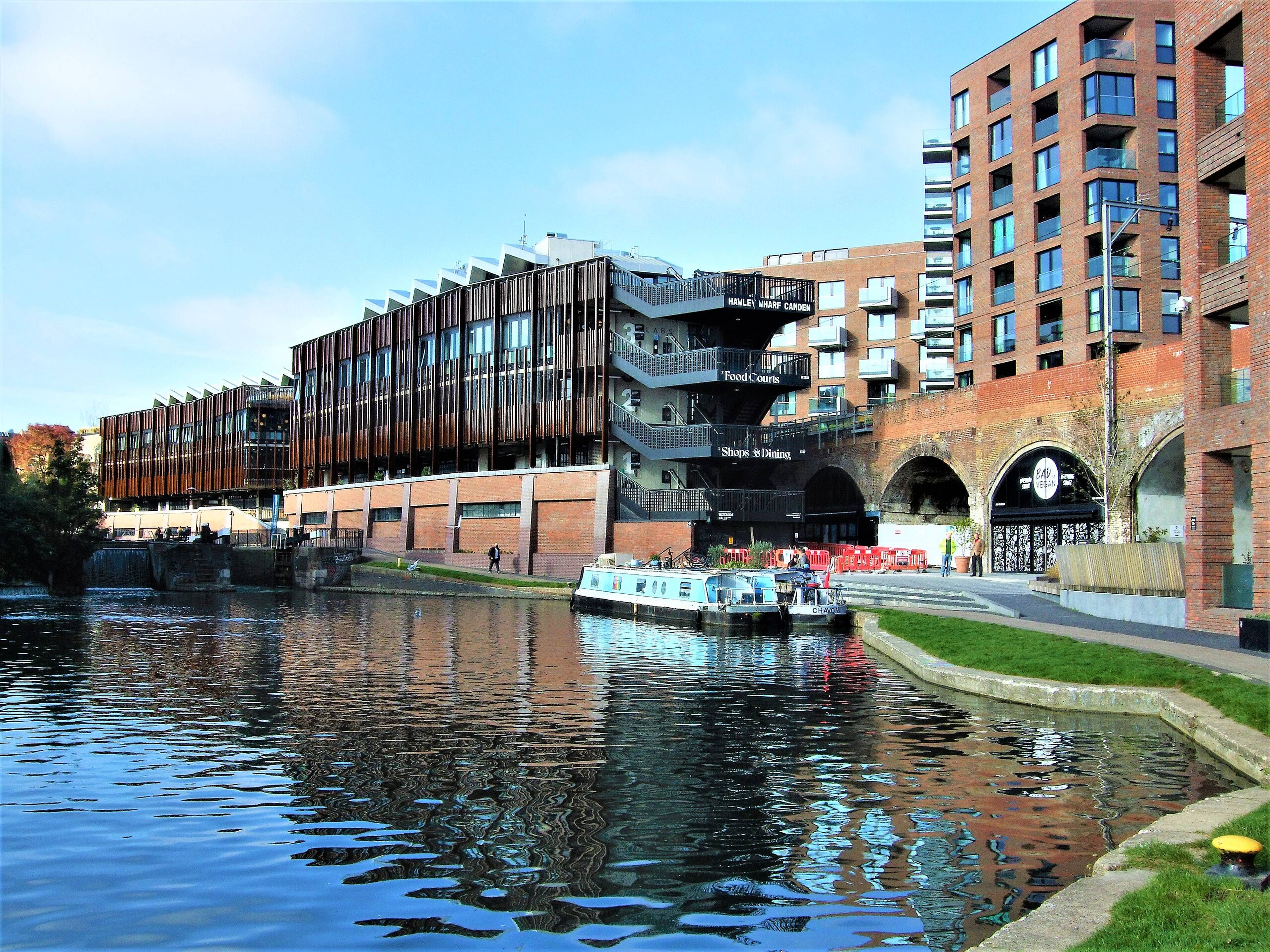 Hawley Wharf in Camden