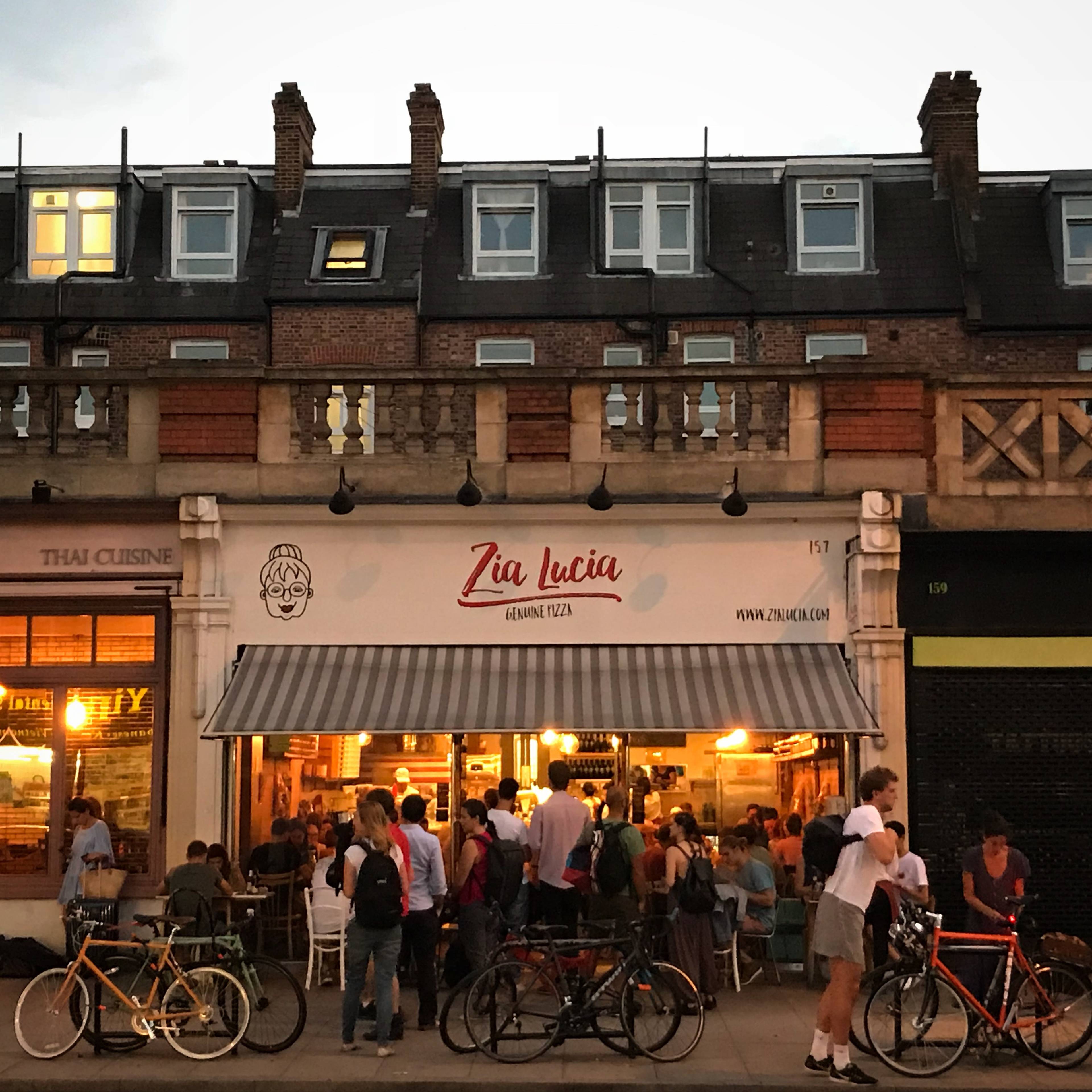 Storefront of Zia Lucia