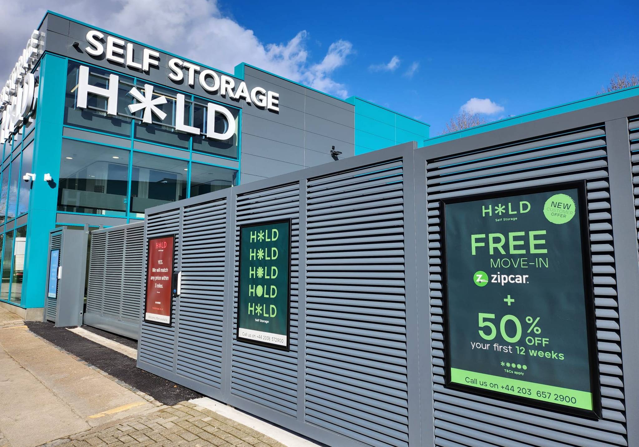 hold self storage facility in london