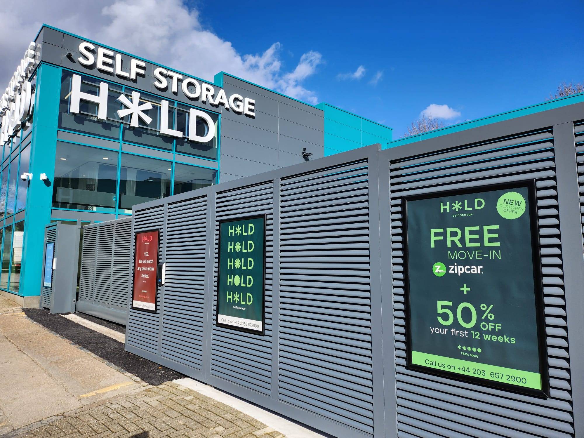 hold self storage facility