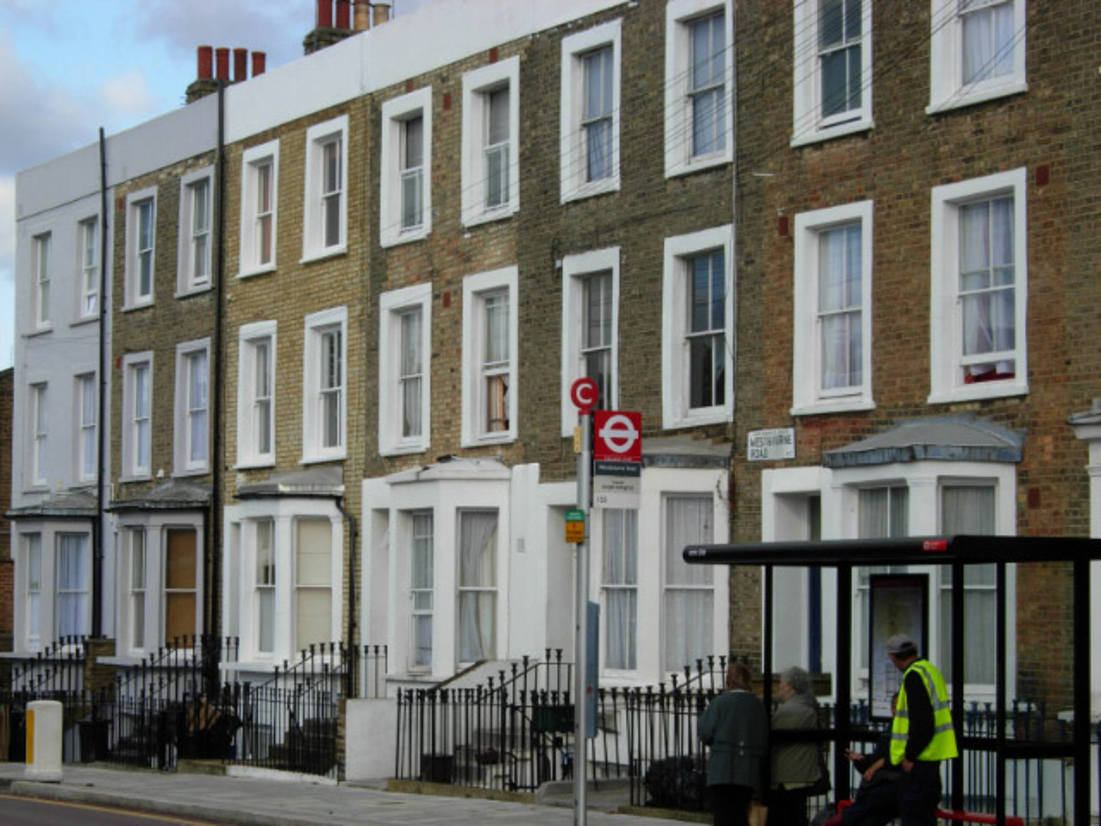 terraced houses