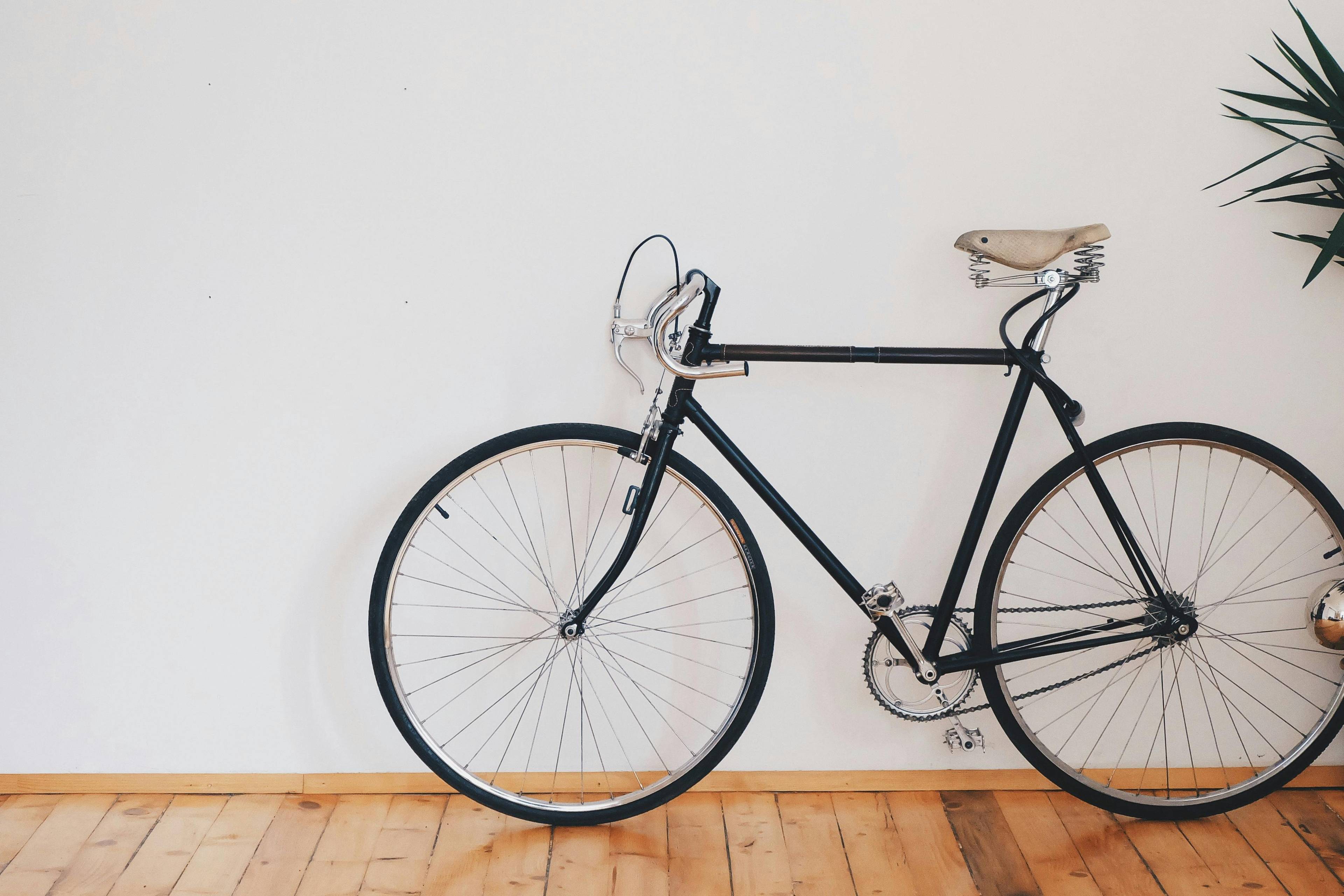 bike in London flat