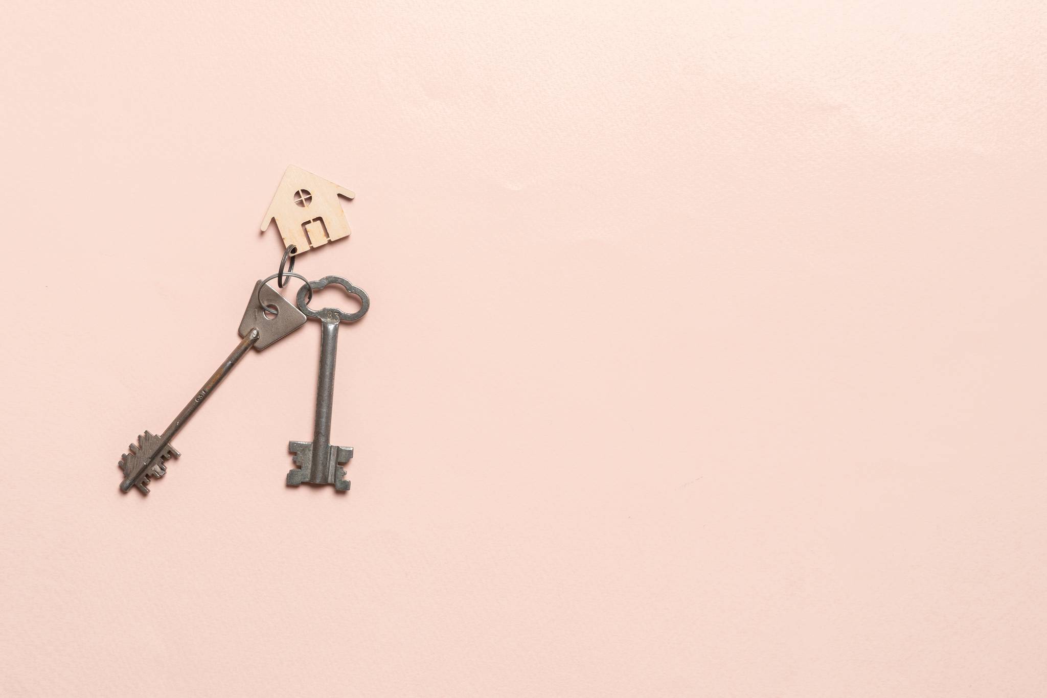 Flat kay of house keys