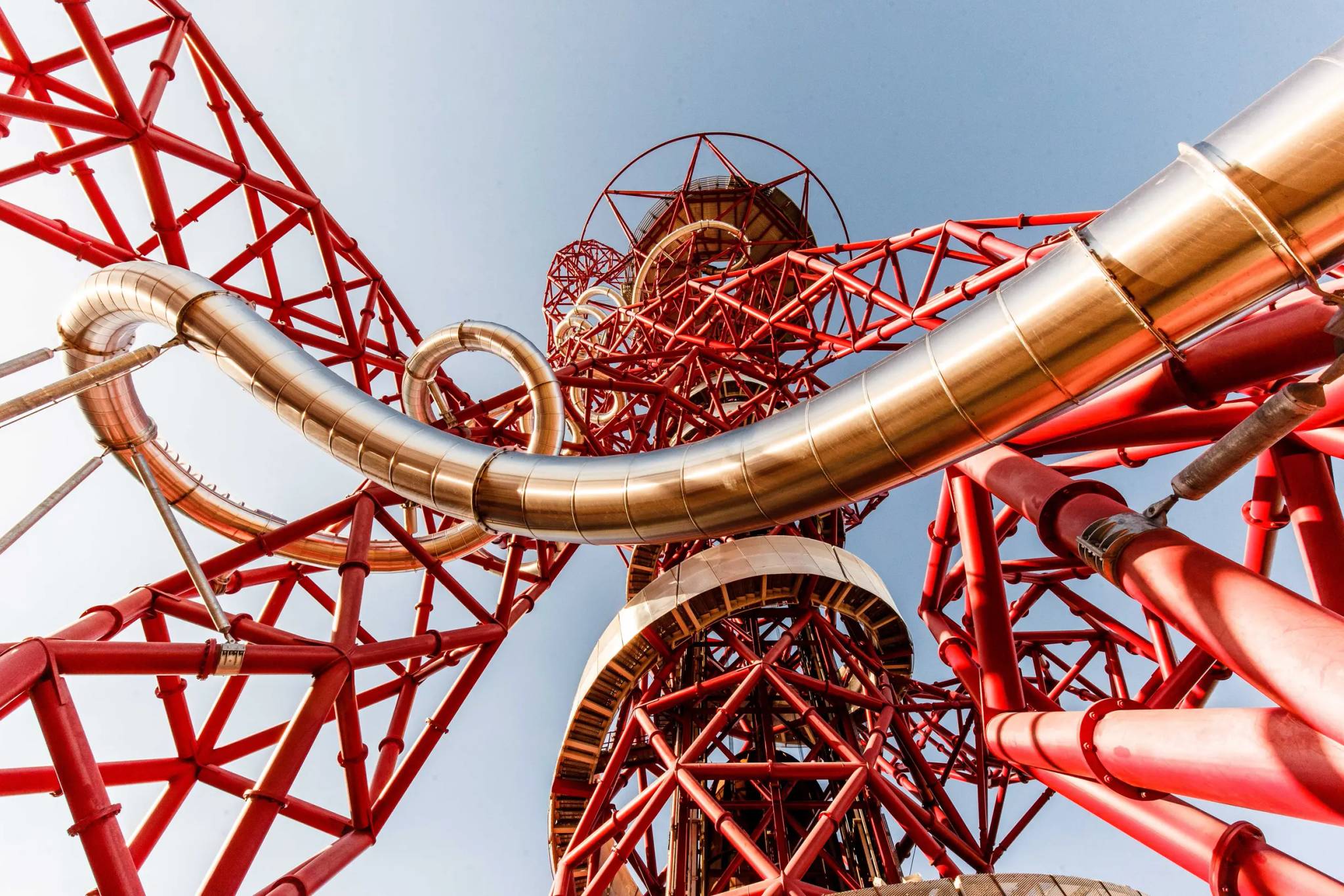 Ziplining at Queen Elizabeth Olympic Park