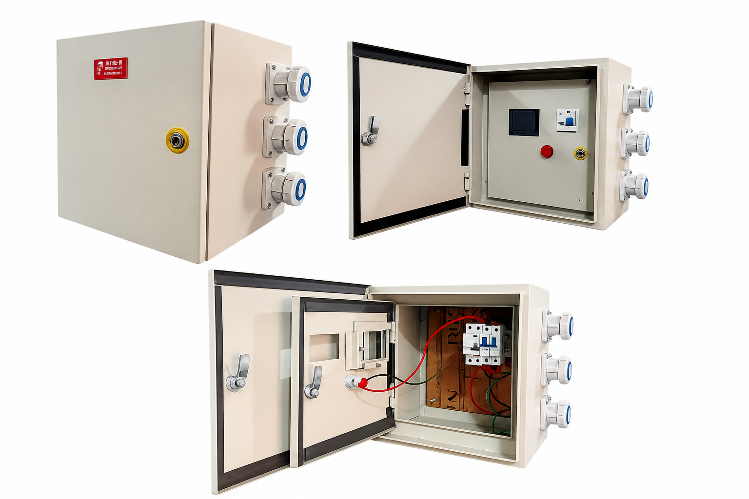 Portable IP Socket Box With Unit Measurement