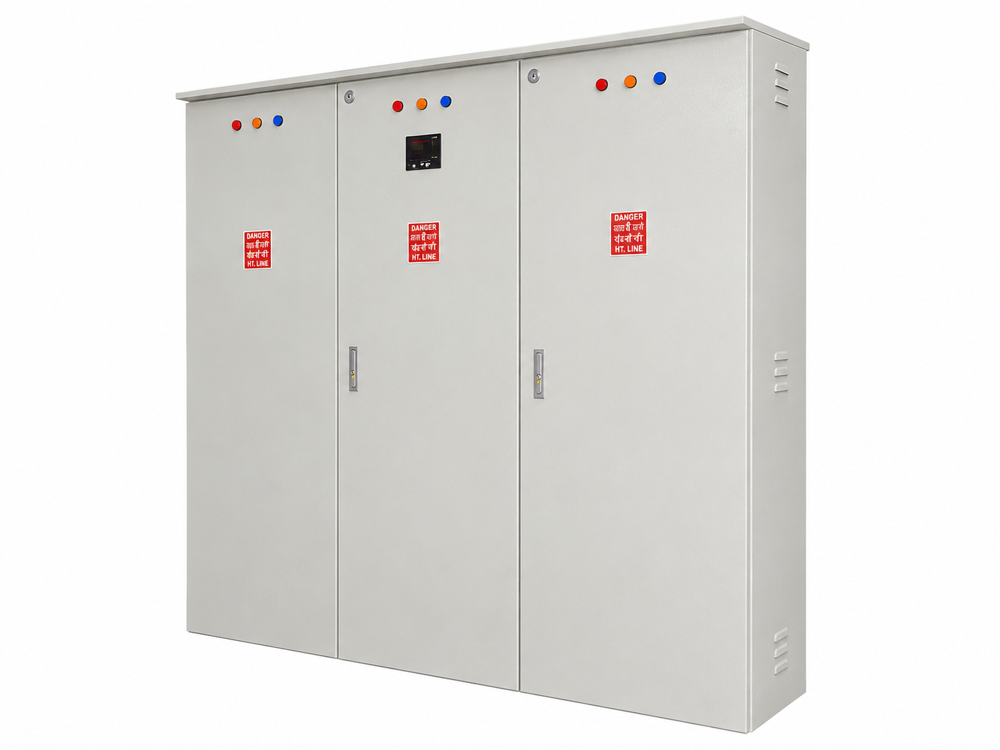 MCCB Distribution Double Door Panel With IP55 Protection 8ft x 6ft