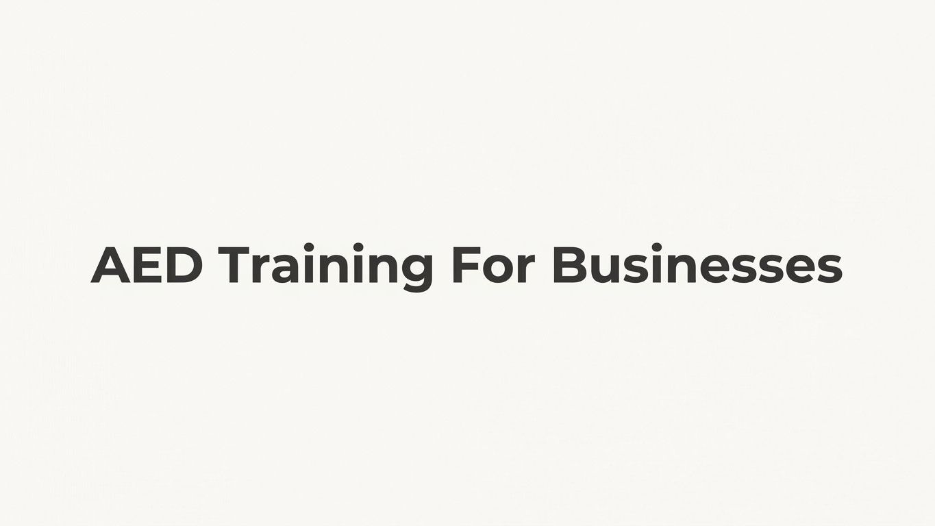 7 Proven AED Training Strategies for Businesses That Want to Be Ready