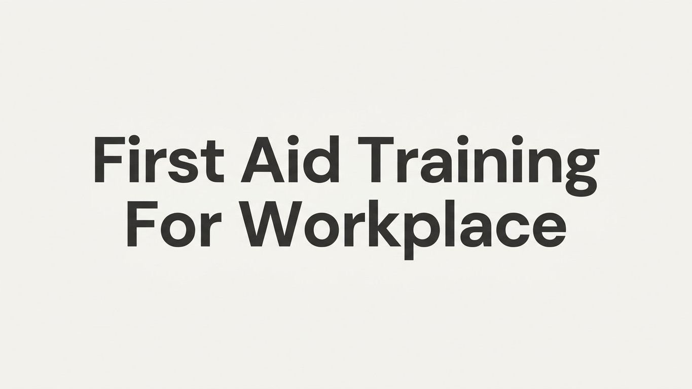 8 Proven Strategies for Effective First Aid Training in the Workplace