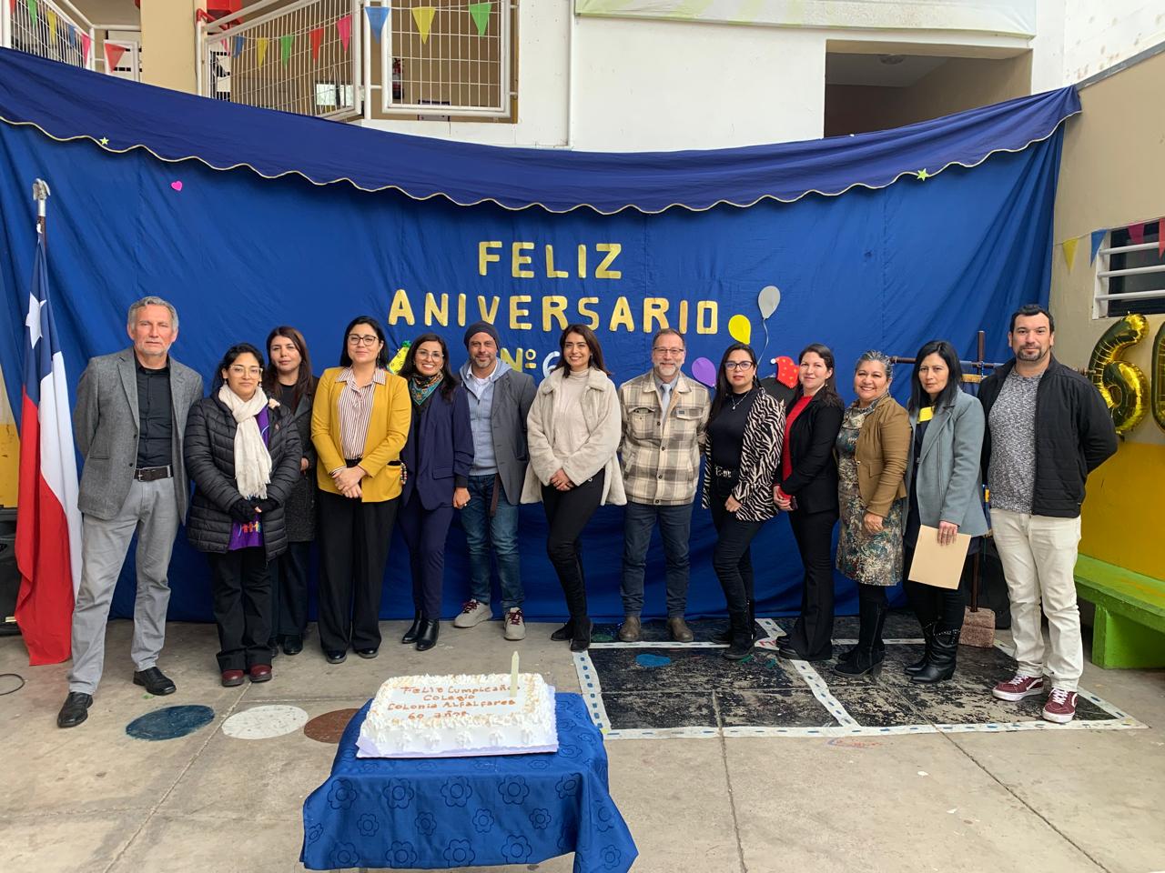 Celebración de aniversario número 60 de la escuela y Reconocimiento a docentes.
