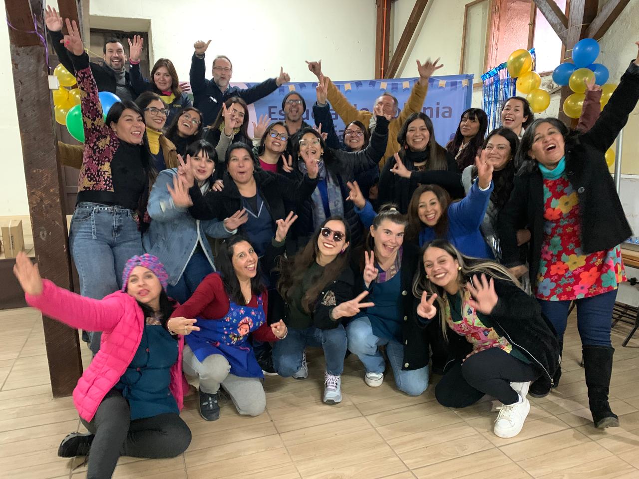 Bingo de aniversario N 60 de la escuela de colonia Alfalfares.