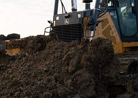 850 X-Tier performing site development