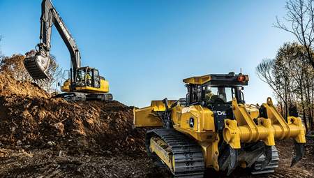 In 2024, John Deere offers the Next Generation of SmartGrade on its dozers