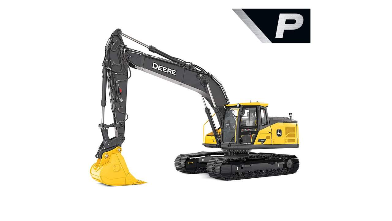 John&nbsp;Deere 210 P-Tier mid-size excavator
