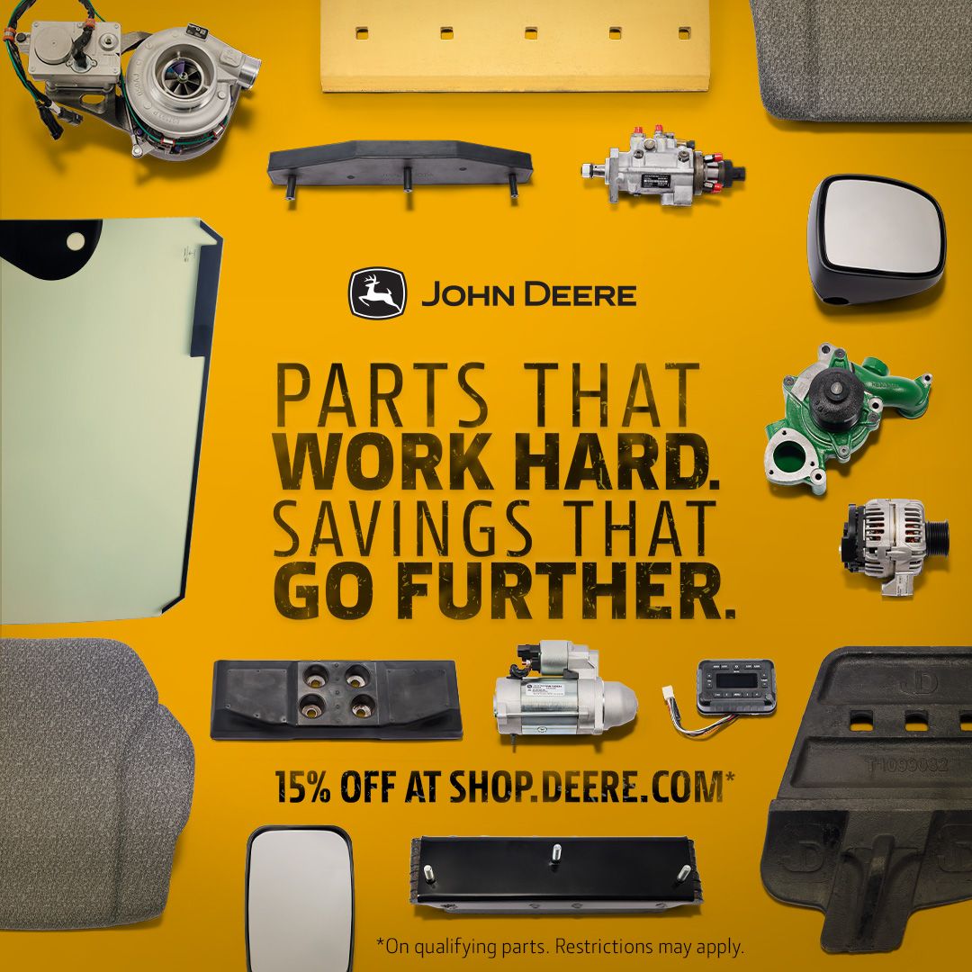 15% Off Select Parts