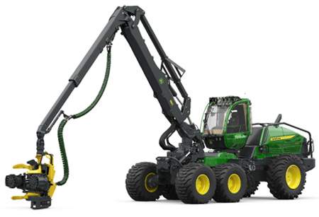 1470H wheeled harvester