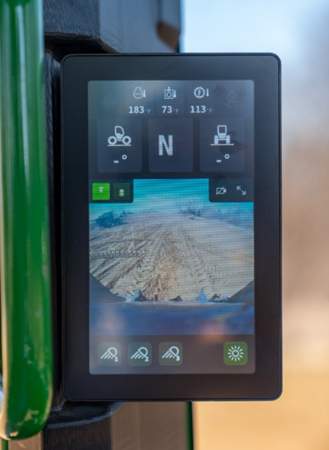 Blade view camera on the SDU