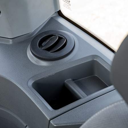 Rear vent