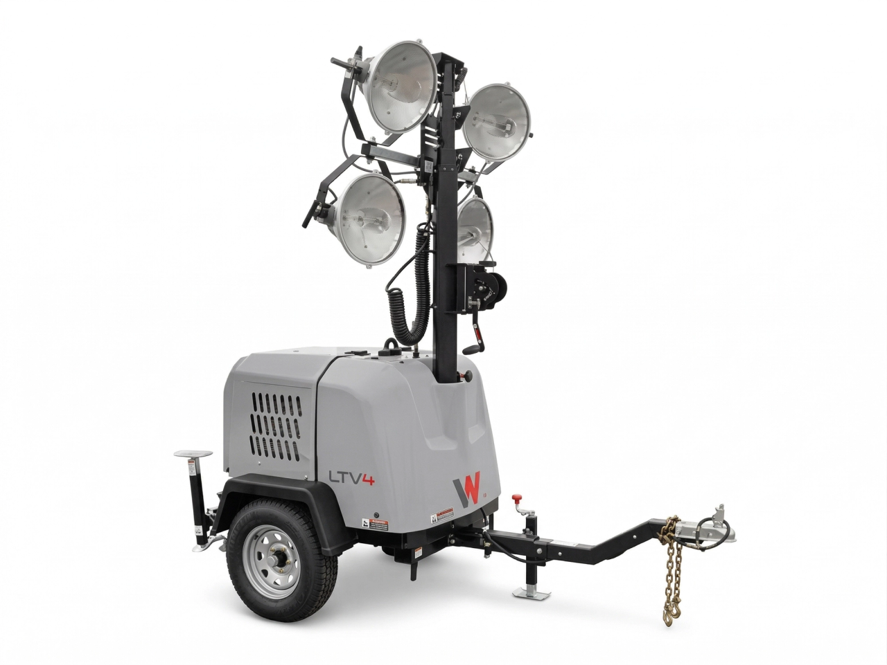 Towable Light Tower Rentals for Nighttime Jobsite Visibility