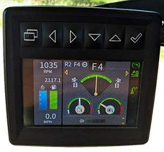 Hill Hold Status on the display