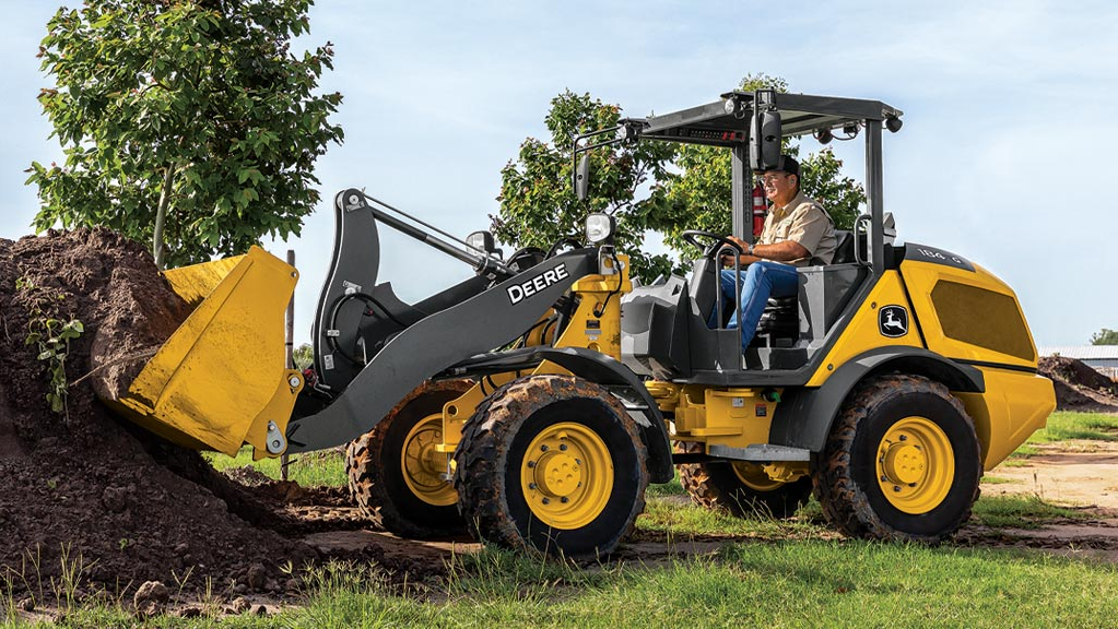 landscaping equipment operating on commercial property development project in Pennsylvania and New York