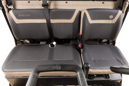 R-Trim two-tone vinyl seat