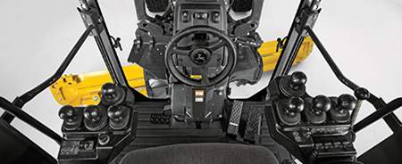Armrest fingertip controls