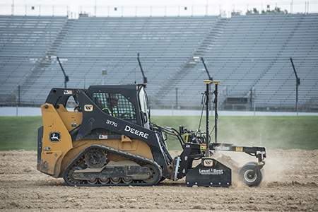 PD96 Level Best® Laser Grading Box featured on 317G Compact Track Loader