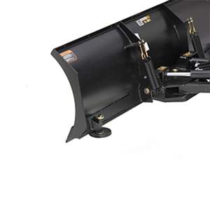 Easily adjustable skid shoes