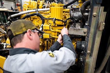 Loader Undergoing a ReLife 